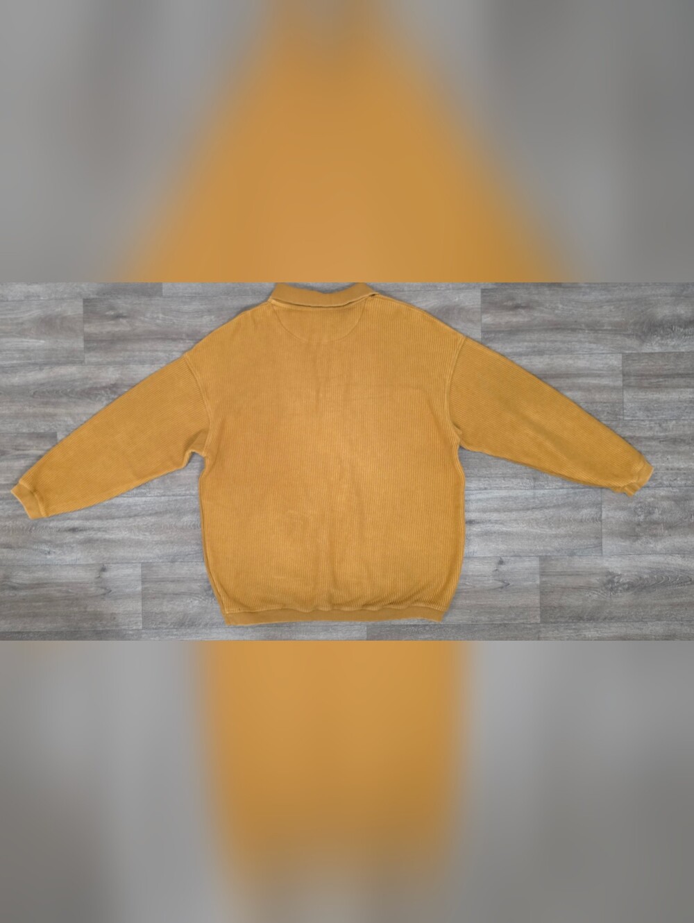 Women's Aerie Oversized Ribbed 1/4 Zip Pullover-Size Small - Picture 4 of 4